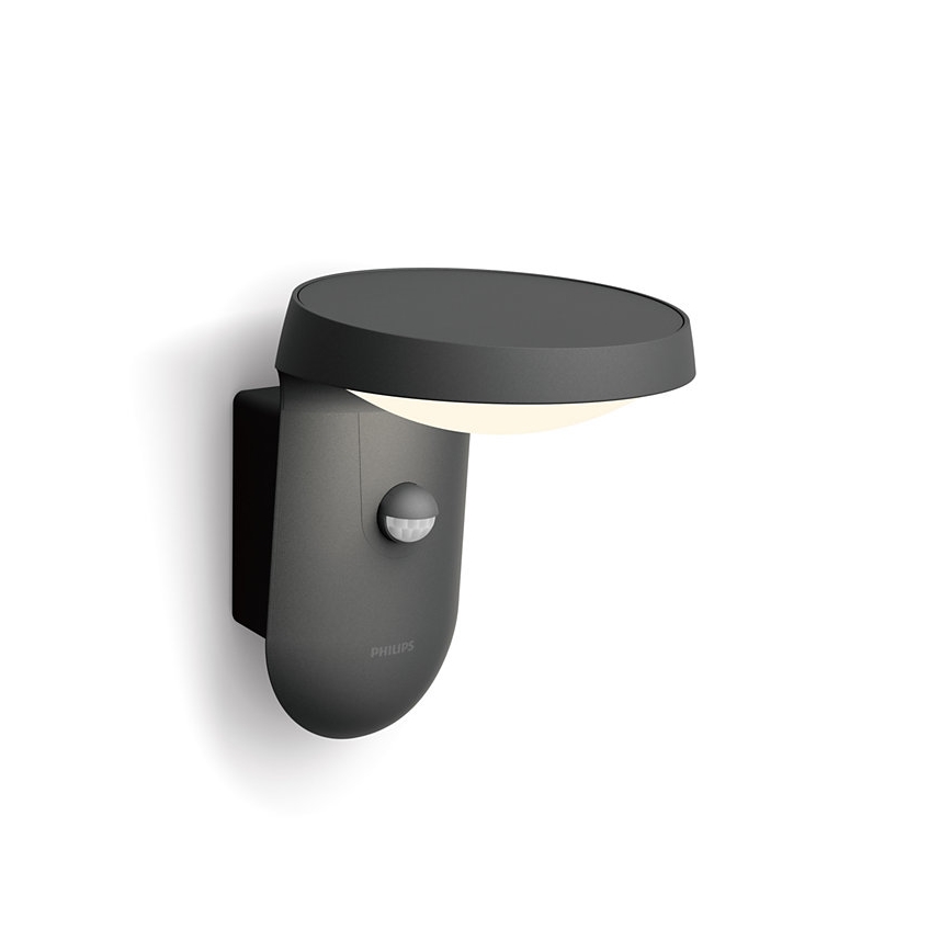 Philips - Iluminação solar de parede LED com sensor LED/1,2W/4V 3000K IP44