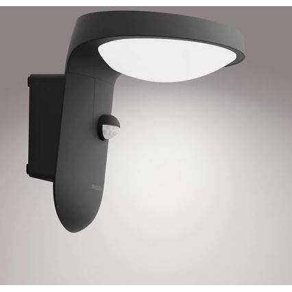 Philips - Iluminação solar de parede LED com sensor LED/1,2W/4V 1800 mAh 4000K IP44