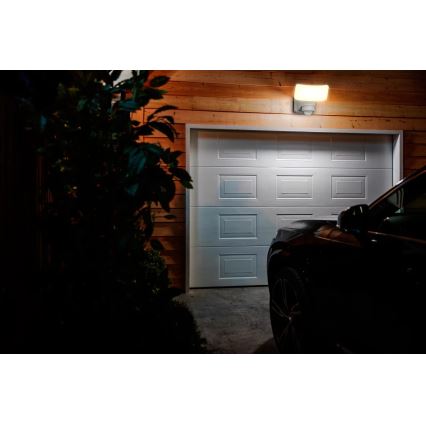 Philips - Iluminação solar de parede LED com sensor TYLUS LED/6W/3,7V 3000K IP44