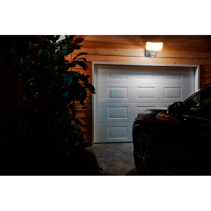 Philips - Iluminação solar de parede LED com sensor TYLUS LED/6W/3,7V 3000K IP44