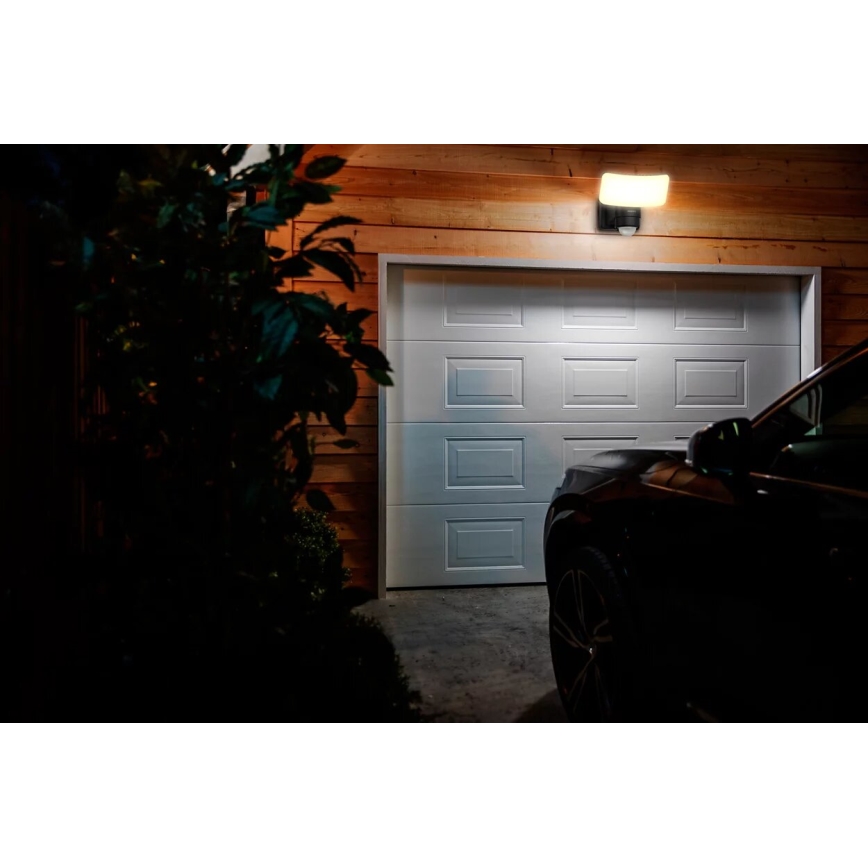 Philips - Iluminação solar de parede LED com sensor TYLUS LED/6W/3,7V 3000K IP44