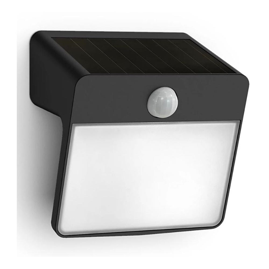 Philips - Iluminação solar de parede LED com sensor YARIXA LED/2,2W/3,7V IP44