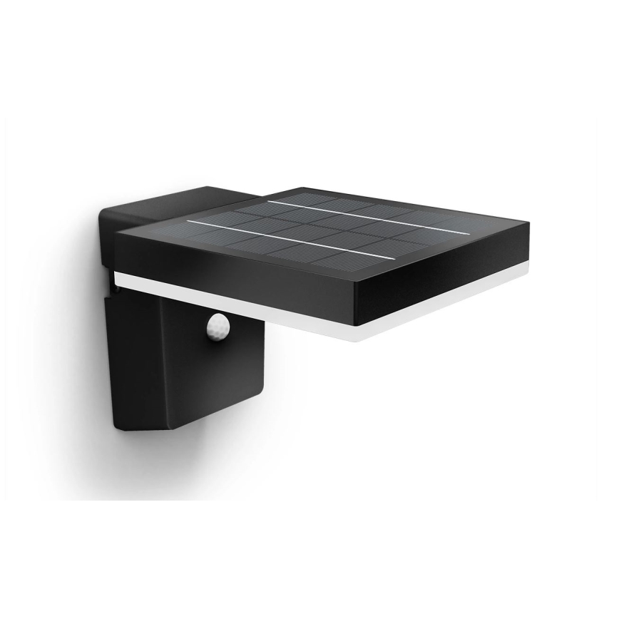 Philips - Iluminação solar de parede LED com sensor ZONAL LED/1,3W/3,7V IP44