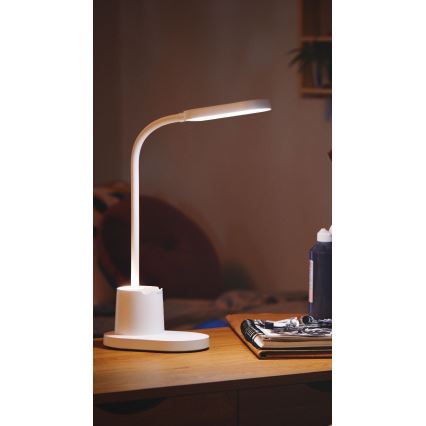 Philips - Lâmpada de mesa tátil LED regulável BUCKET LED/7W/5V 1800 mAh 3000/4000/5700K CRI 90
