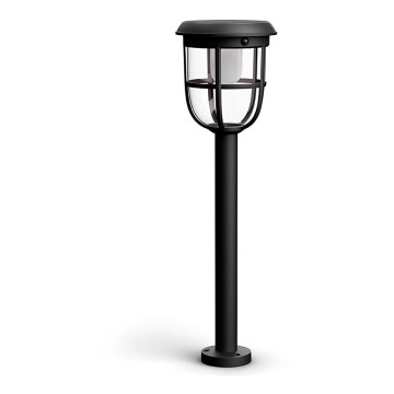 Philips - Lâmpada solar LED com sensor de movimento e crepúsculo RADII LED/1,3W/3,7V 2000 mAh 3000K IP44