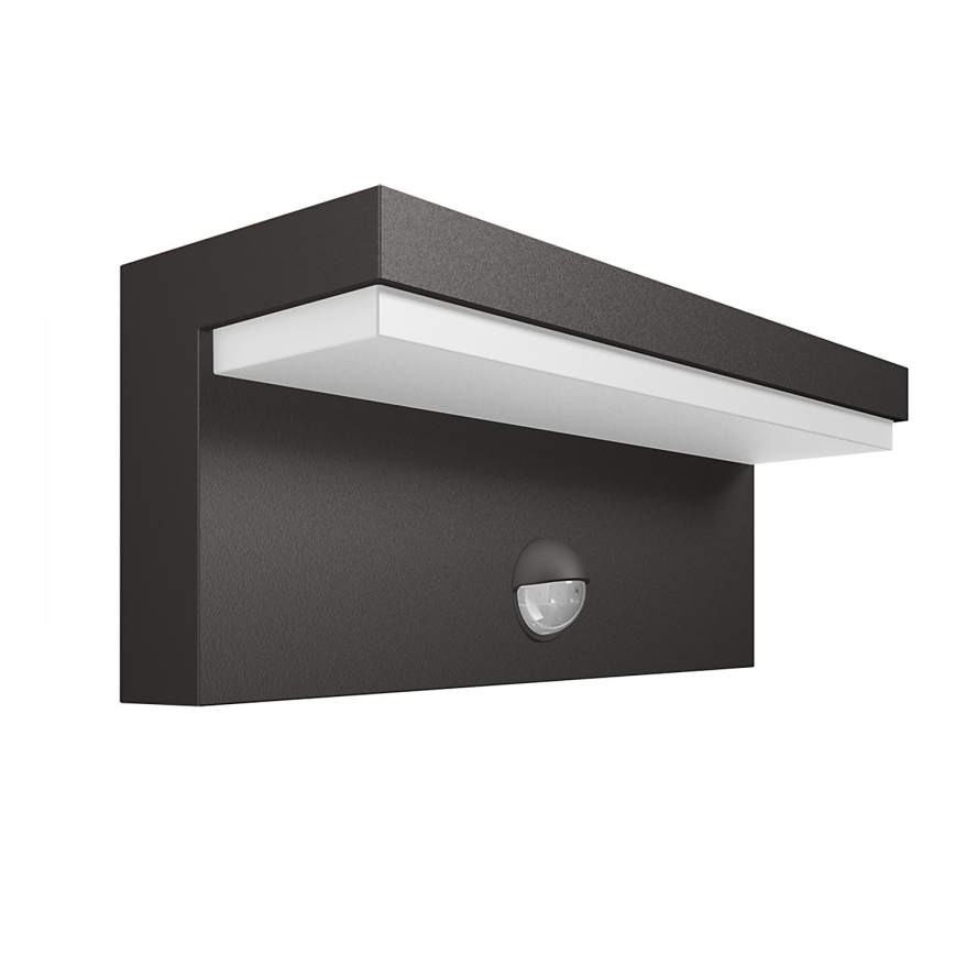 Philips - LED Iluminação de parede exterior com sensor 2xLED/4,5W/230V 4000K IP44