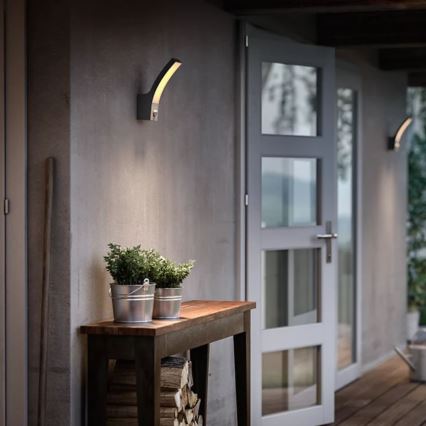 Philips - LED Iluminação de parede exterior com sensor SPLAY LED/3,8W/230V IP44