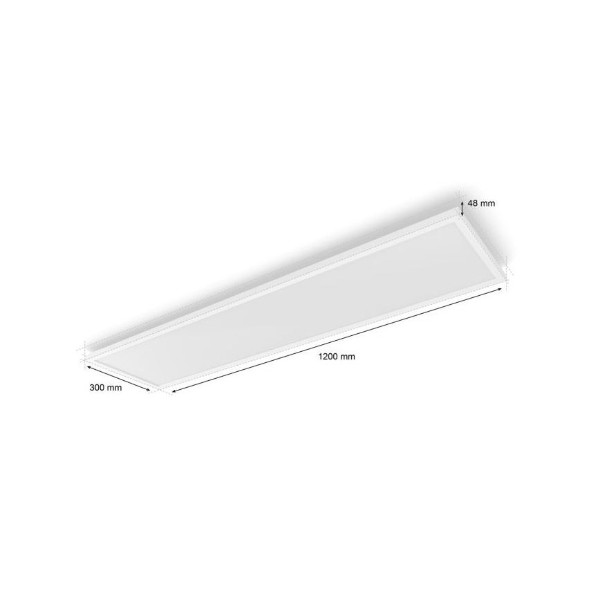 Philips - LED RGB Painel com regulação Hue White And Color Ambiance LED/60W/230V 2000-6500K