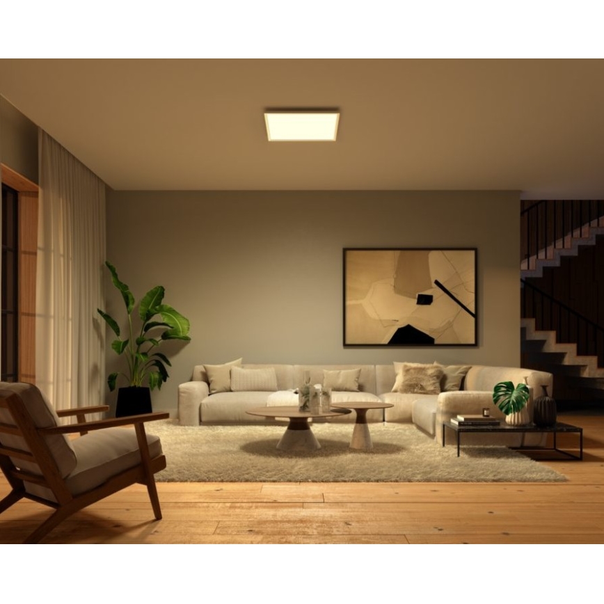 Philips - LED RGB Painel com regulação Hue White And Color Ambiance LED/60W/230V 2000-6500K