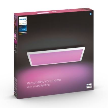 Philips - LED RGB Painel com regulação Hue White And Color Ambiance LED/60W/230V 2000-6500K