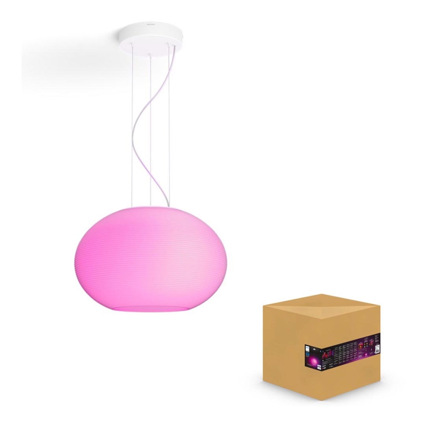 Philips - LED RGBW Candelabro suspenso com regulação Hue FLOURISH LED/39W/230V
