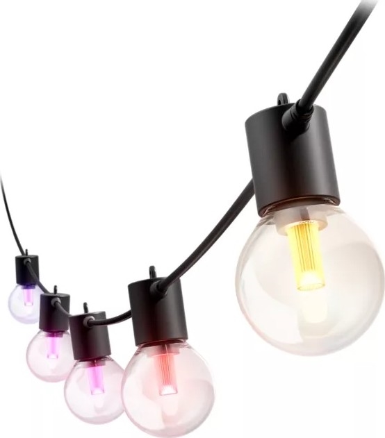 Philips - LED RGBW Cordão de extensão dimerizável para exterior Hue FESTAVIA 10xLED 7m IP65
