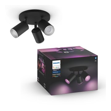 Philips - LED RGBW Foco com regulação Hue FUGATO 3xGU10/5,7W/230V