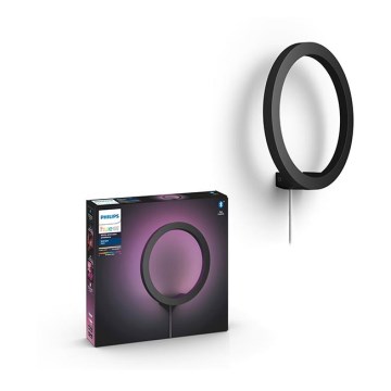Philips - LED RGBW Iluminação de parede com regulação Hue SANA White e Color Ambiance LED/20W/230V
