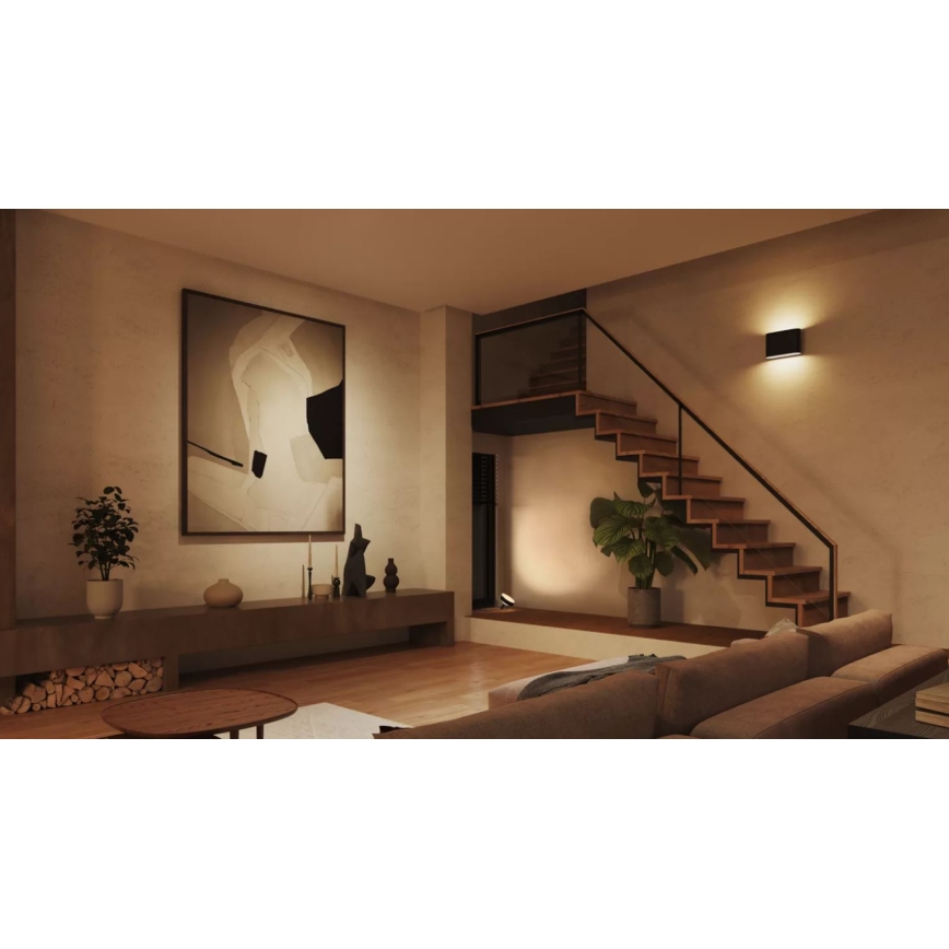 Philips - LED RGBW Iluminação de parede exterior com regulação Hue DYMERA 2xLED/10,2W/230V 2000-6500K IP44