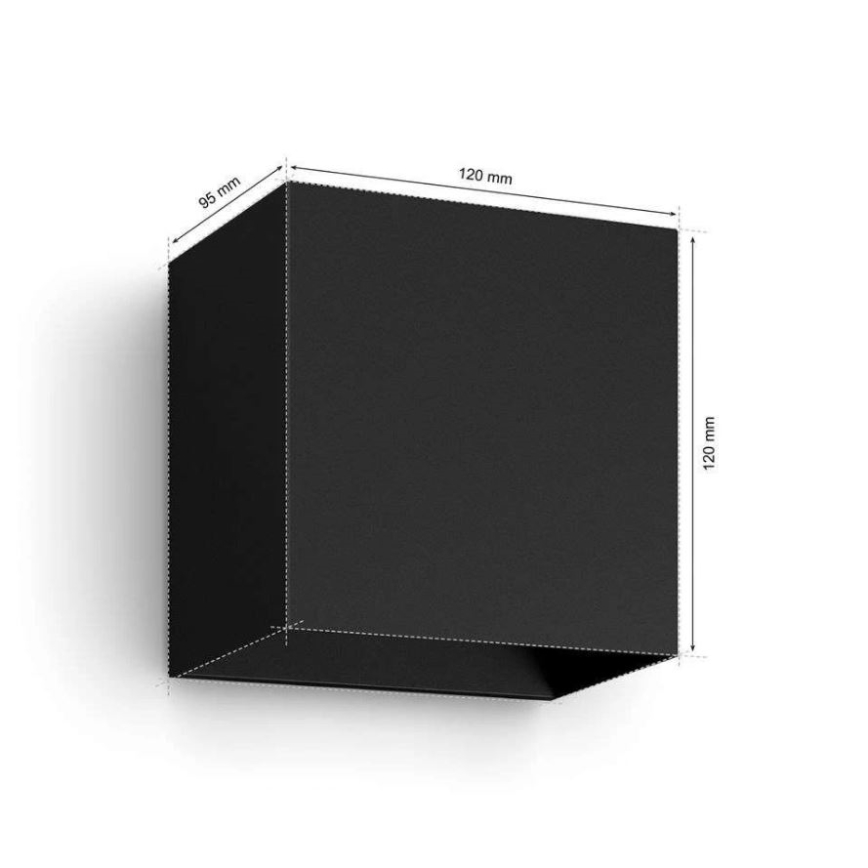 Philips - LED RGBW Iluminação de parede exterior com regulação Hue RESONATE LED/8W/230V 2000–6500K IP44