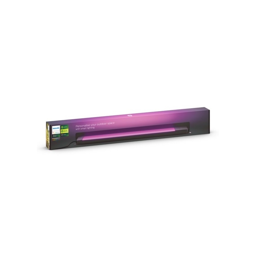 Philips - LED RGBW Iluminação exterior com regulação Hue White e Color Ambiance LED/20W/24V IP65