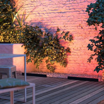 Philips - LED RGBW Iluminação exterior com regulação Hue White e Color Ambiance LED/20W/24V IP65
