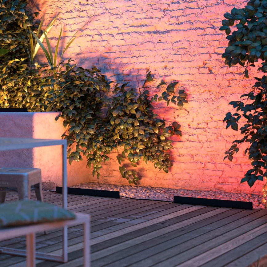 Philips - LED RGBW Iluminação exterior com regulação Hue White e Color Ambiance LED/20W/24V IP65
