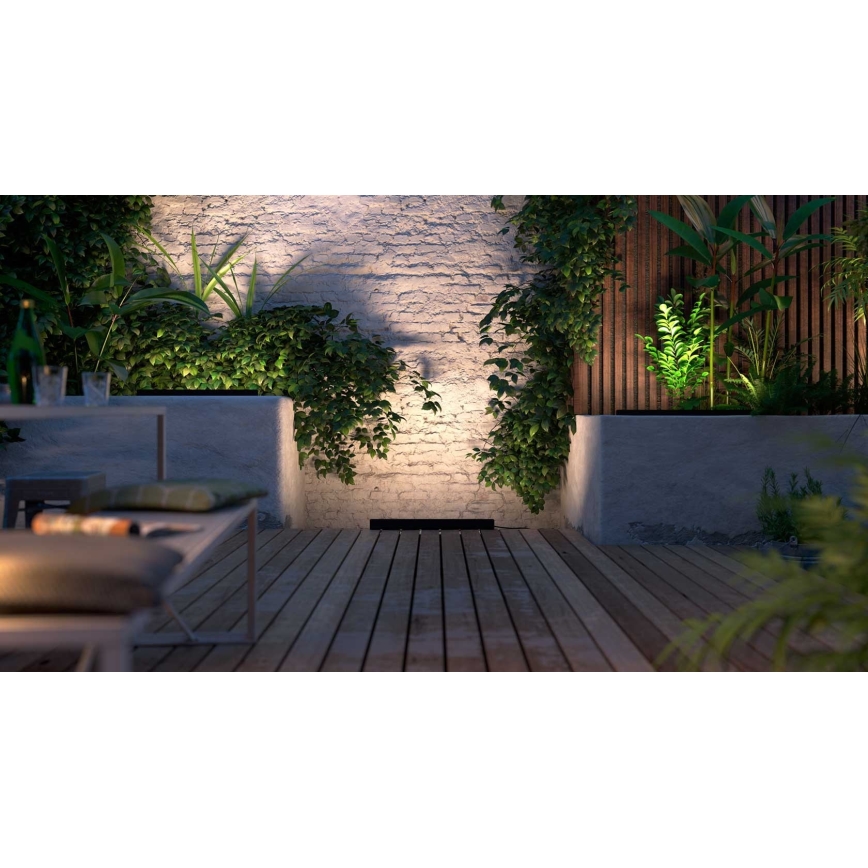 Philips - LED RGBW Iluminação exterior com regulação Hue White e Color Ambiance LED/20W/24V IP65