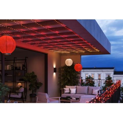 Philips - LED RGBW Regulação exterior corrente HUE WHITE AND COLOR AMBIANCE 500xLED 44,4 m 2000-6500K IP54