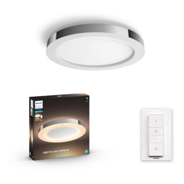 Philips - Luminária de banheiro LED regulável Hue ADORE LED/40W/230V + controlo remoto IP44