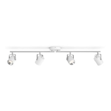 Philips - Luminária de LED embutida 4xLED/4,3W/230V 2200/2500/2700K