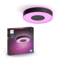 Philips - Luminária de teto LED RGB regulável Hue INFUSE LED/33,5W/230V 2000-6500K diâmetro 381 mm preta