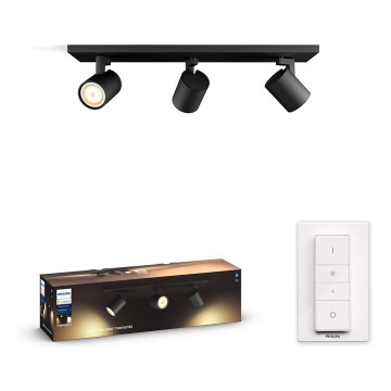 Philips - Luminária LED Regulável Hue RUNNER 3xGU10/5W/230V + comando à distância