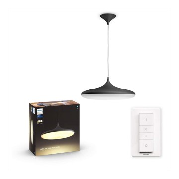 Philips - Lustre LED regulável em cabo Hue CHER LED/39W/230V + comando à distância