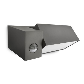 Philips - Luz de exterior com sensor 1xE27/23W/230V IP44
