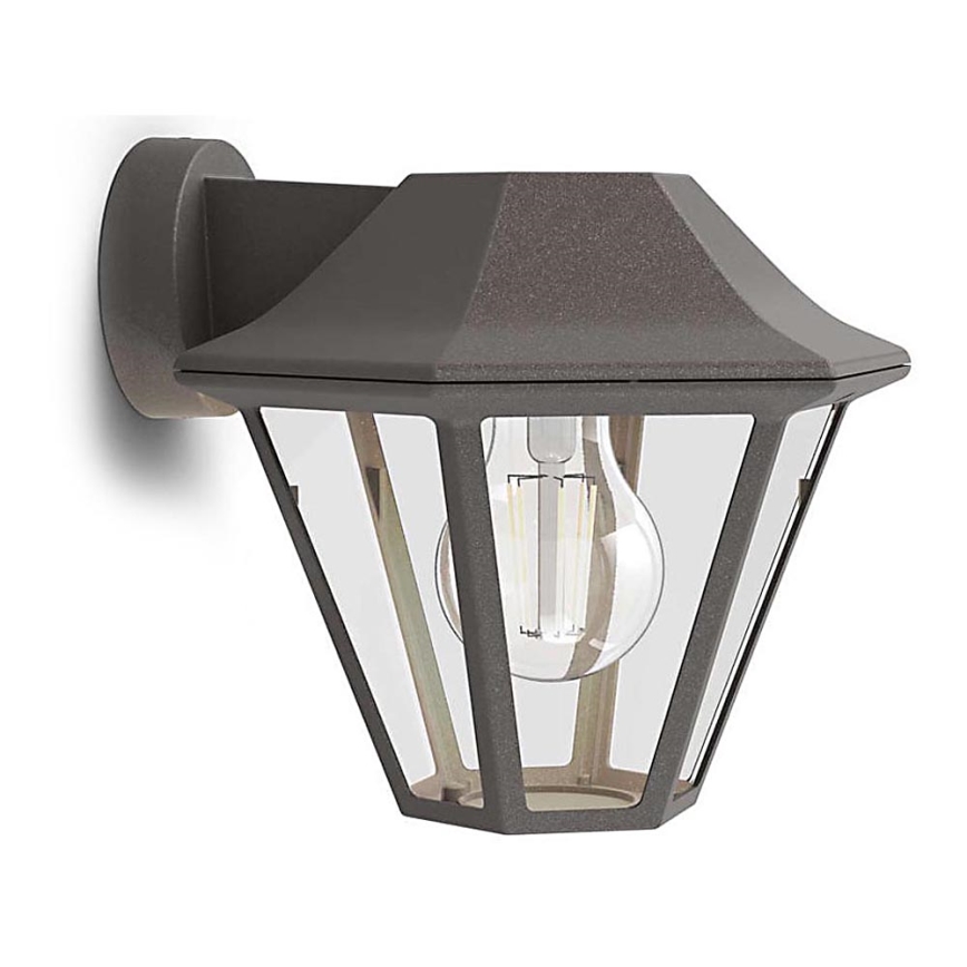 Philips - Luz de parede de exterior 1xE27/42W IP44