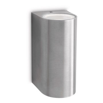 Philips Massive 17102/47/10 - Luz de parede de exterior NANTES 2xGU10/35W/230V IP44