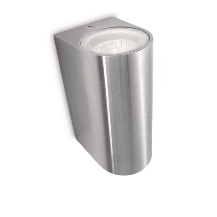 Philips Massive 17102/47/10 - Luz de parede de exterior NANTES 2xGU10/35W/230V IP44