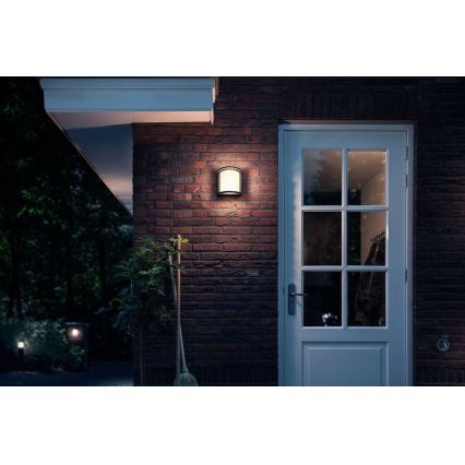Philips Massive - Iluminação de parede exterior LED LED/12W/230V IP44