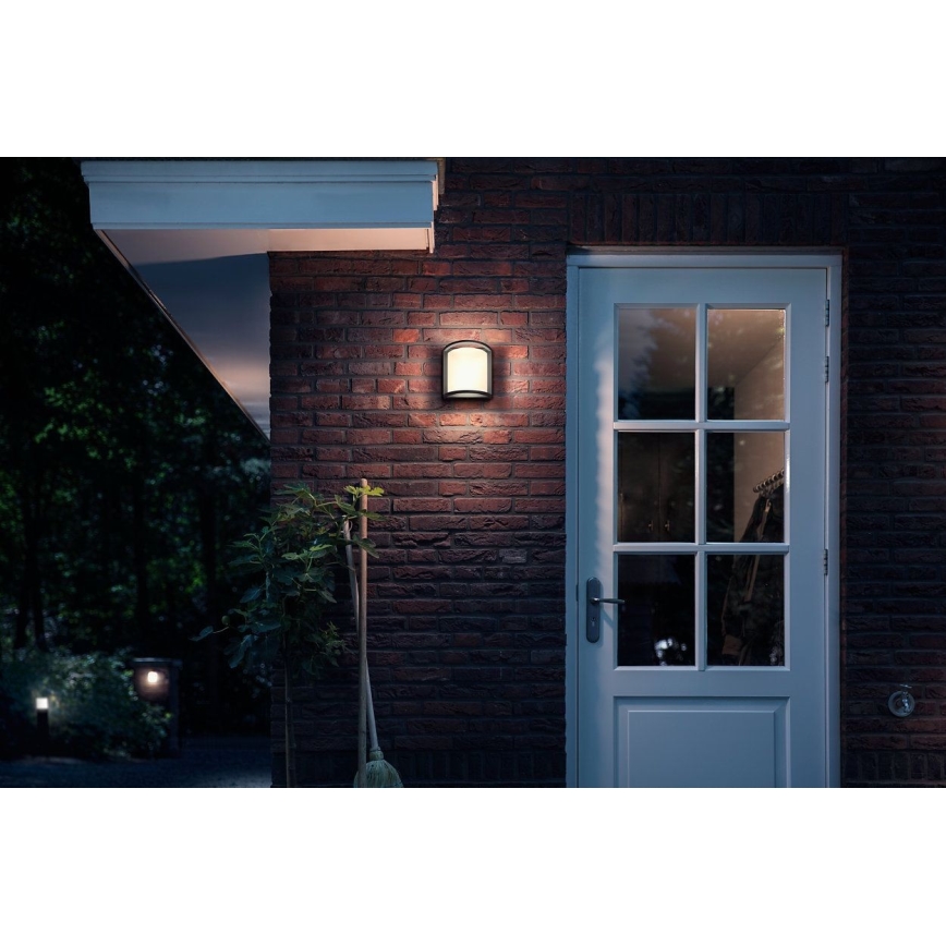 Philips Massive - Iluminação de parede exterior LED LED/12W/230V IP44