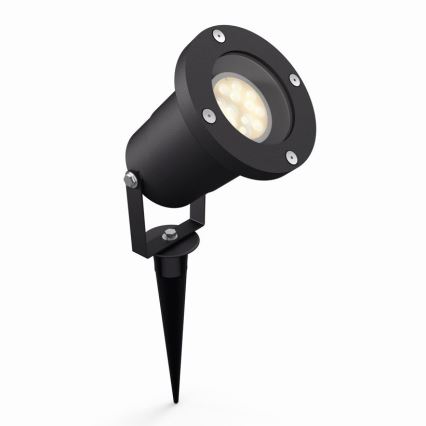 Philips Massive 17412/30/10 - Luz LED exterior - com um espigão 1xGU10/5W/230V