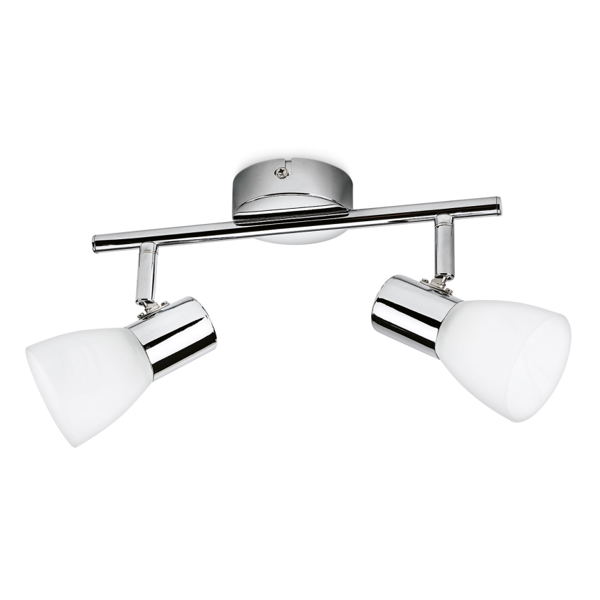 Philips Massive - Foco 2xLED/4,3W cromo brilhante