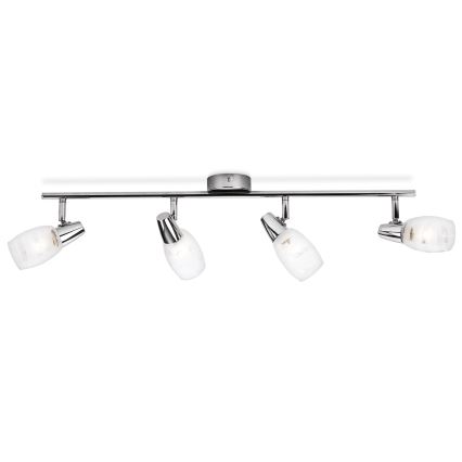 Philips Massive - Foco 4xE14/40W cromo brilhante