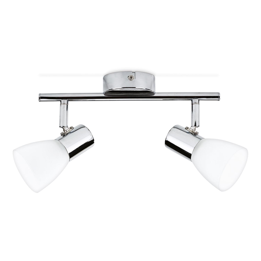 Philips Massive - Foco 2xLED/4,3W cromo brilhante