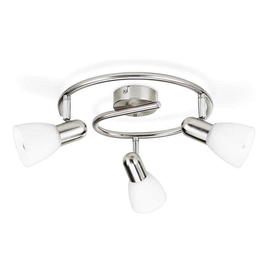 Philips Massive - Foco 3xE14/40W cromo mate