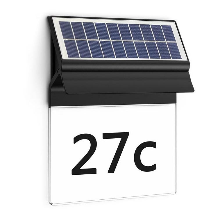 Philips - Número de casa solar LED ENKARA LED/0,2W/3,7V IP44