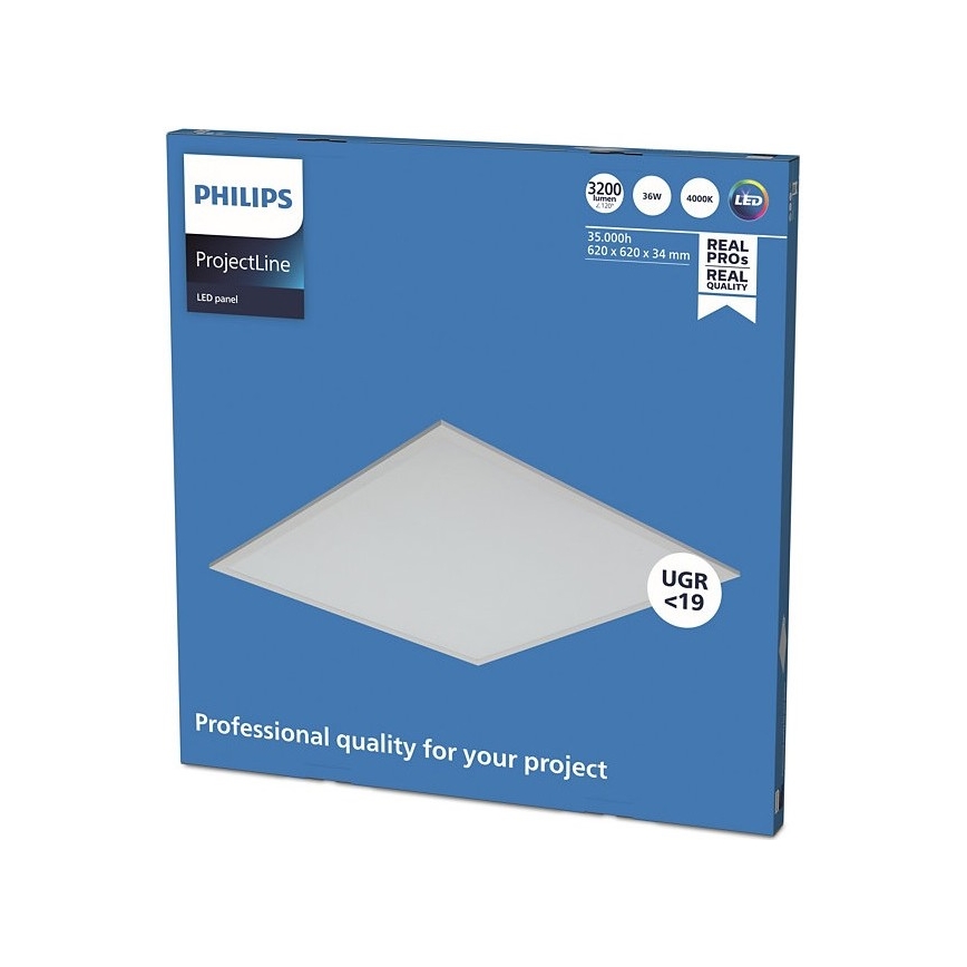 Philips - Painel de encastrar LED PROJECTLINE LED/36W/230V 62x62 cm
