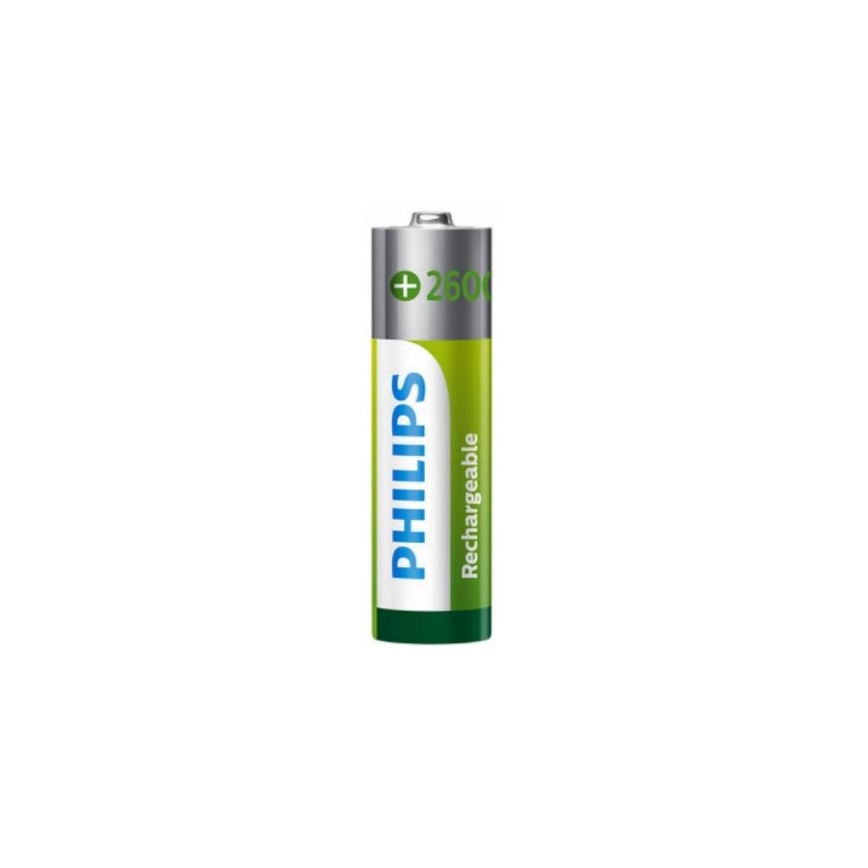 Philips R03B4RTU10/10 - 4 Pilhas recarregáveis AAA NiMH/1,2V/2600 mAh