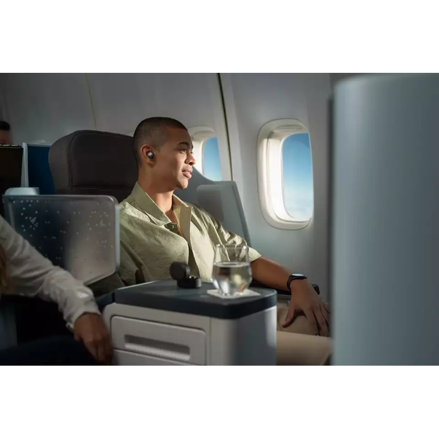 Philips TAT8505BK/00 - Auriculares sem fios IPX4 2x 55 mAh + 560 mAh preto