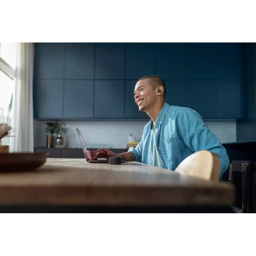 Philips TAT8505BK/00 - Auriculares sem fios IPX4 2x 55 mAh + 560 mAh preto