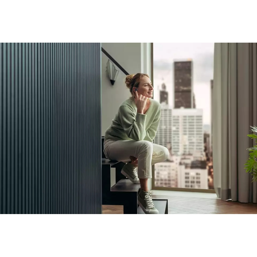 Philips TAT8505BK/00 - Auscultadores sem fios IPX4 preto