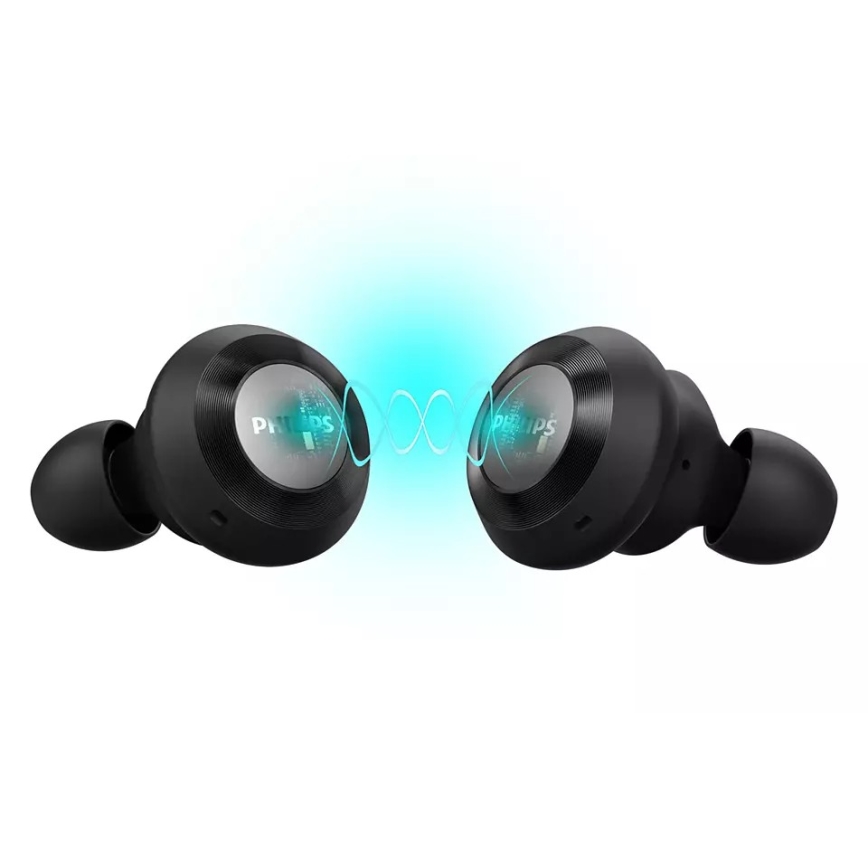 Philips TAT8505BK/00 - Auscultadores sem fios IPX4 preto