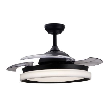 Philips - Ventoinha de teto LED LED/35W/230V 5500/4000/3000K preta + controlo remoto