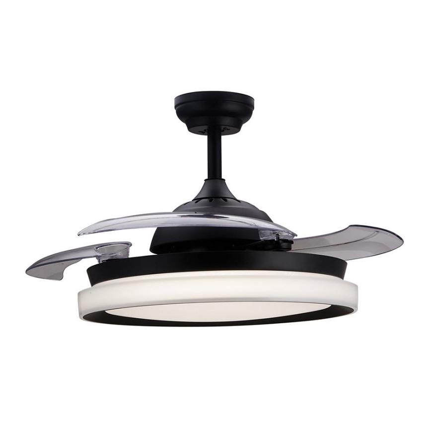 Philips - Ventoinha de teto LED LED/35W/230V 5500/4000/3000K preta + controlo remoto